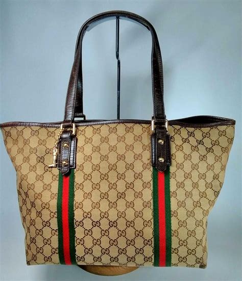 gucci tote bag ebay|genuine Gucci tote.